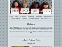 Tablet Screenshot of ggmdolly.com